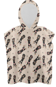 Swimming Sausage poncho towel