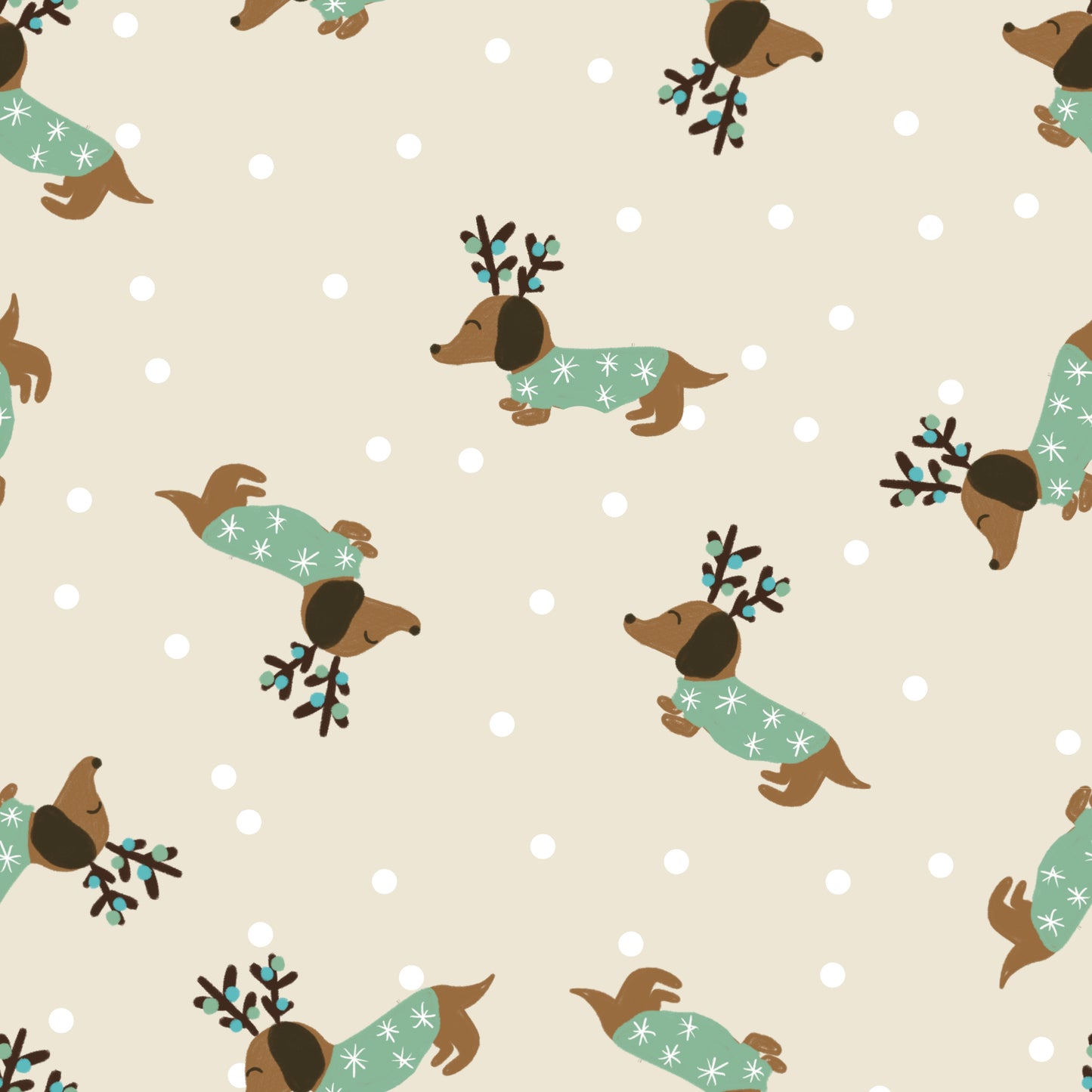 Reindeer Dachshund