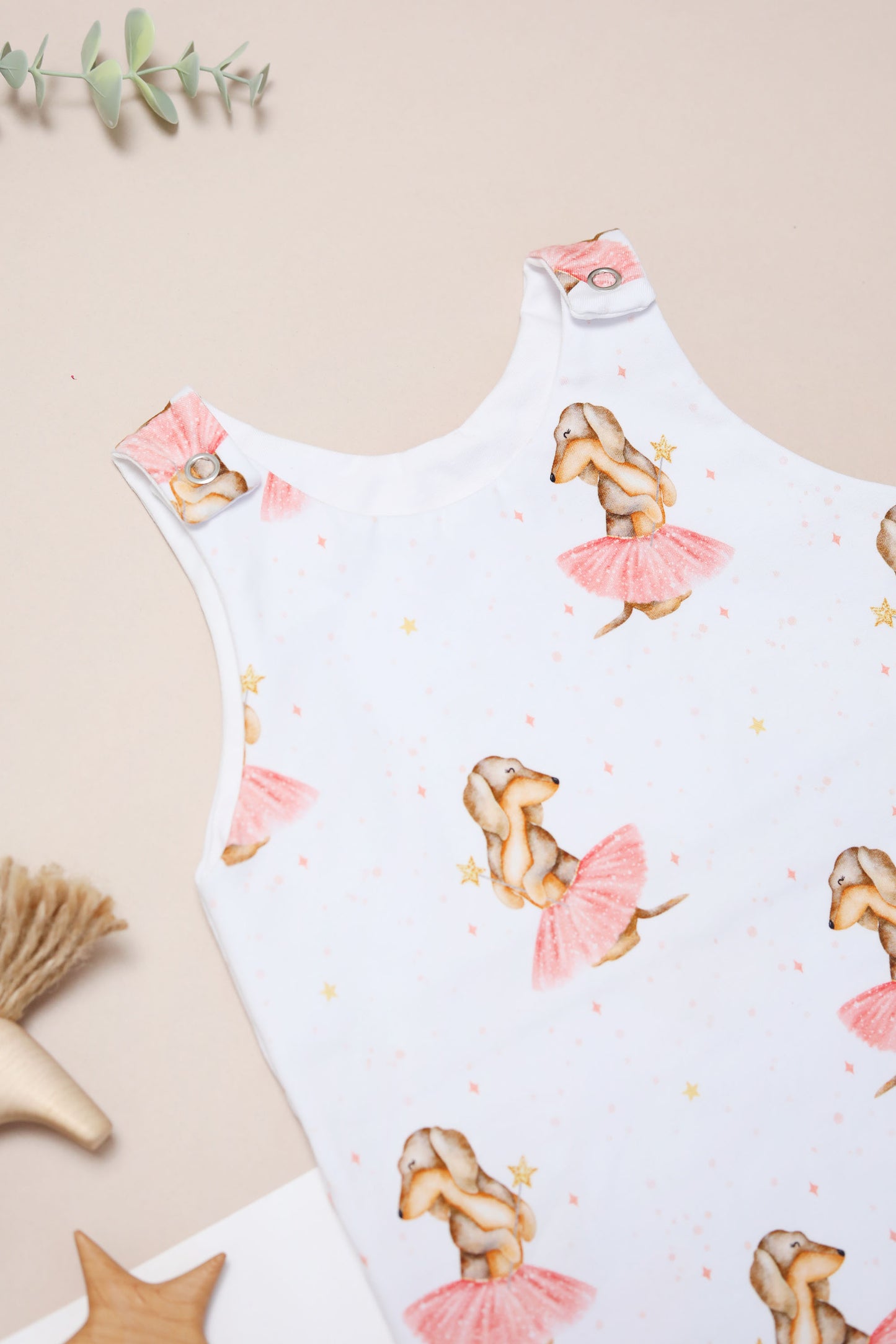 Freya ballerina Sausage dog Romper