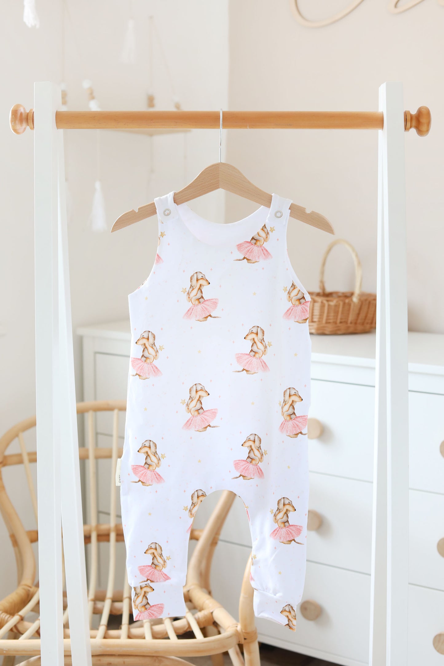 Freya ballerina Sausage dog Romper