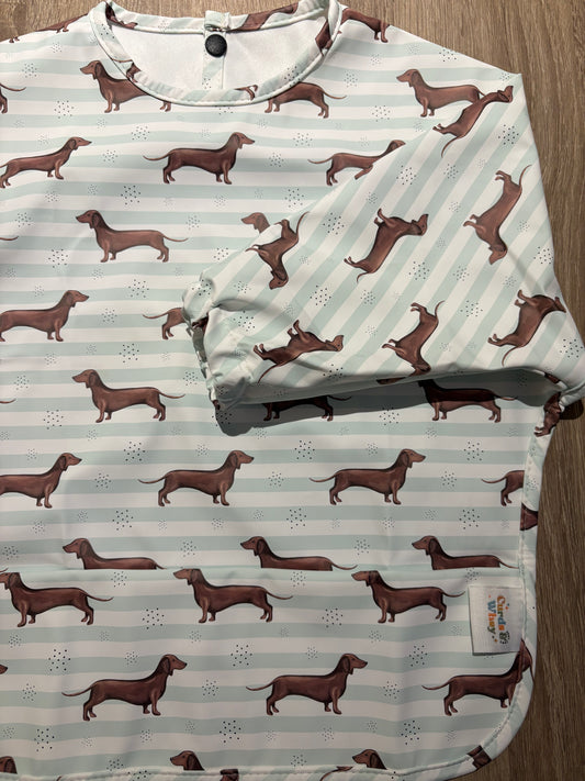 Coverall weaning bib