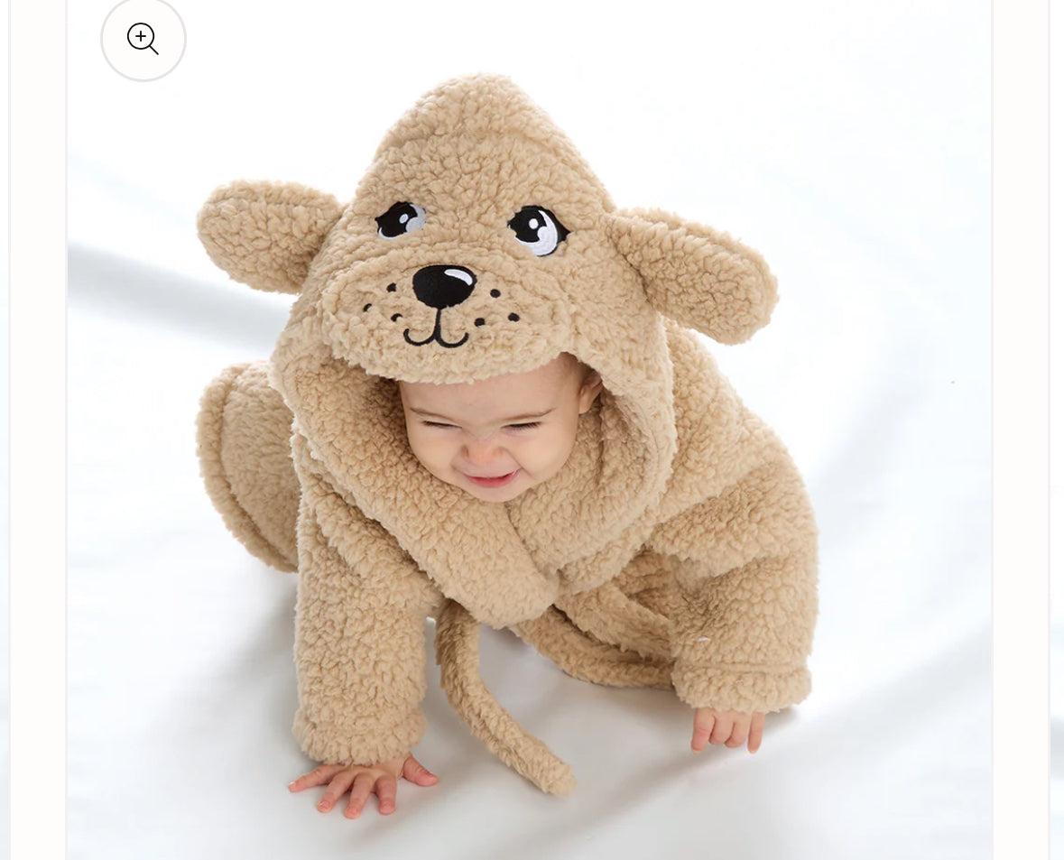 Personalised dachshund dressing gowns