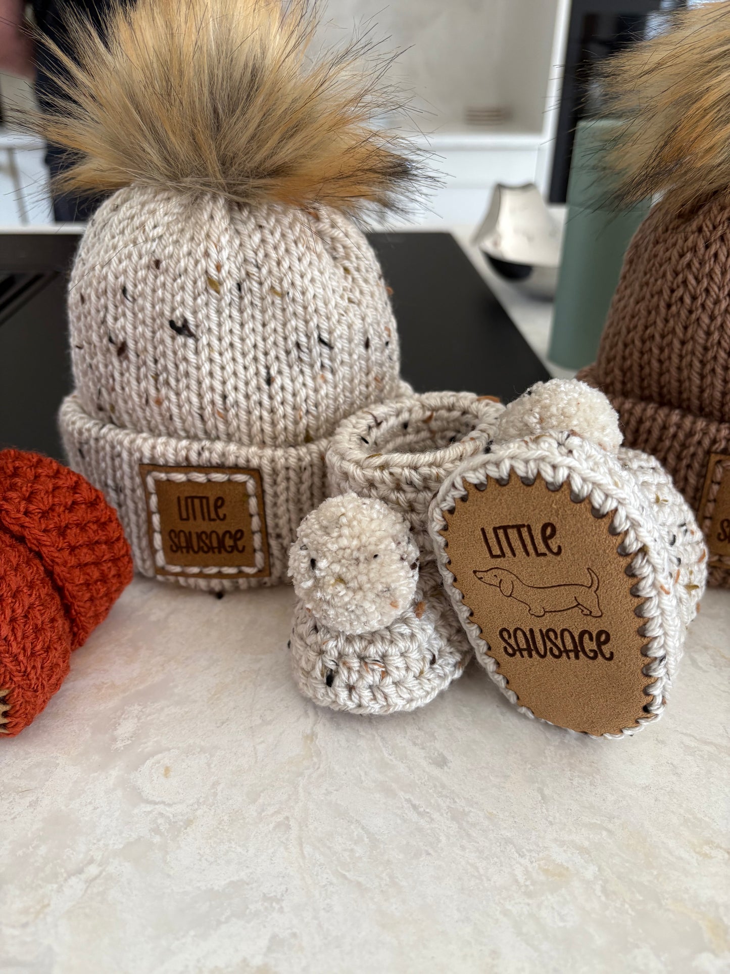 Little Sausage bobble hat