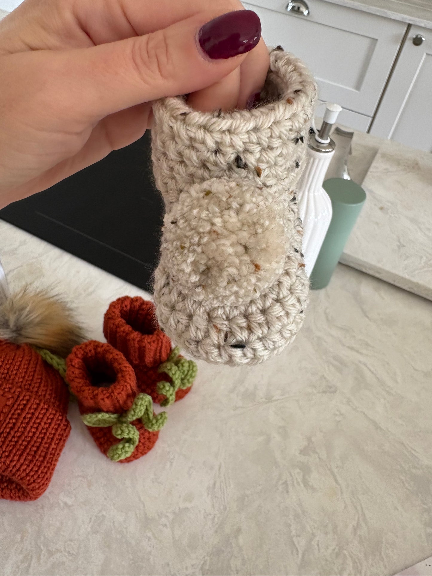 Little sausage booties