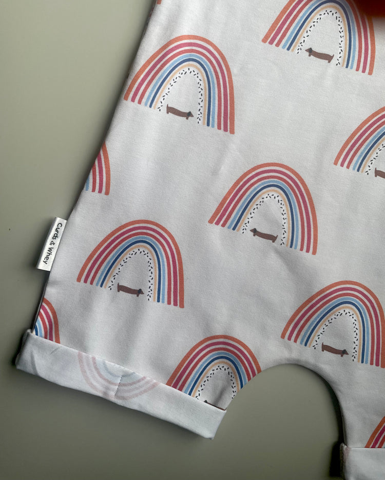 Short legged  Romper