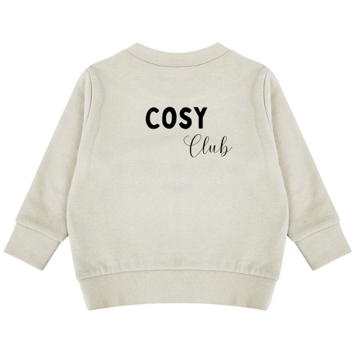 Cosy club personalised jumpers