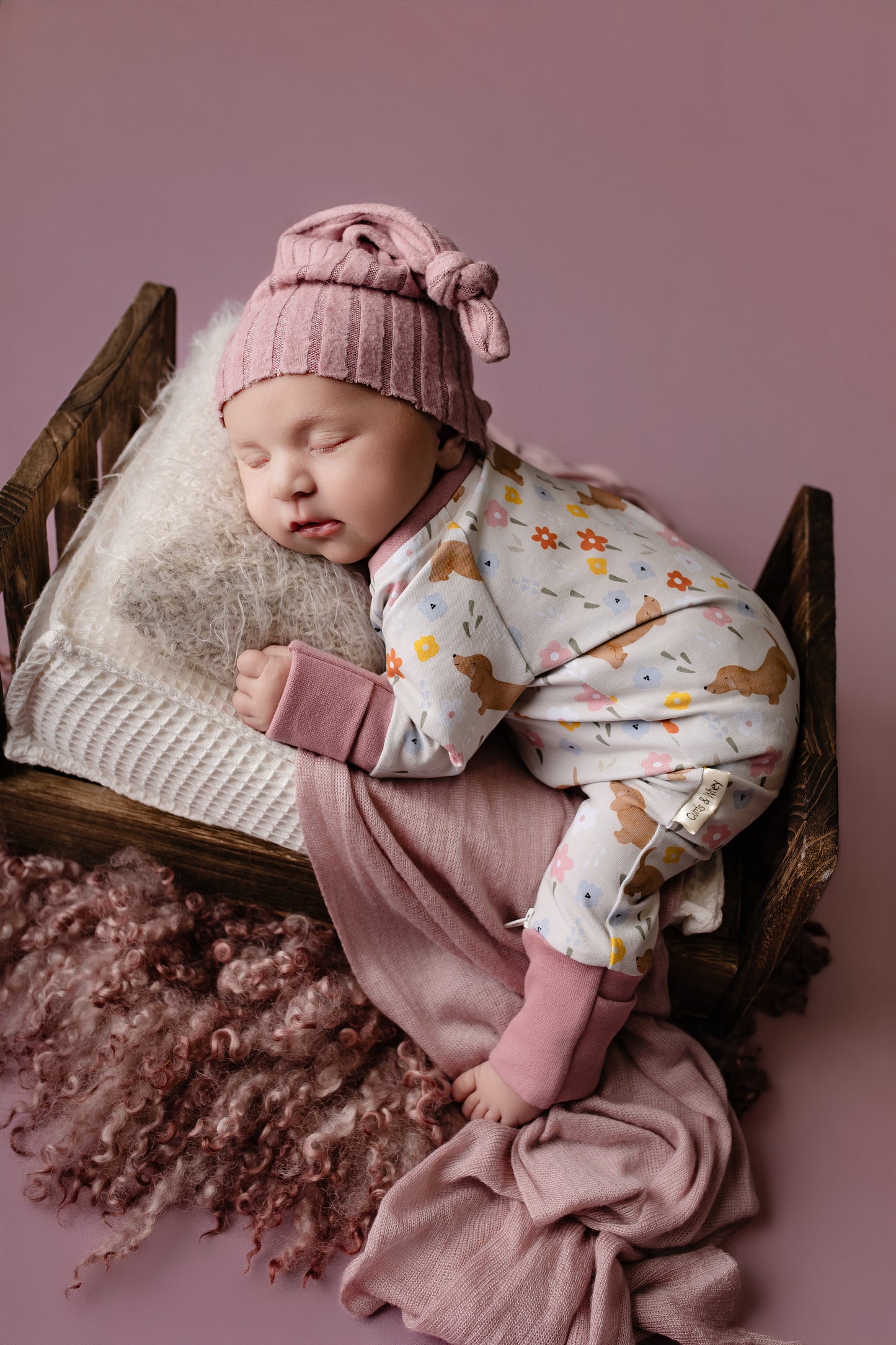 Flora zippy baby grow