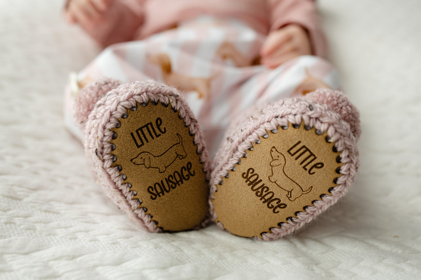 New baby Little sausage booties collection