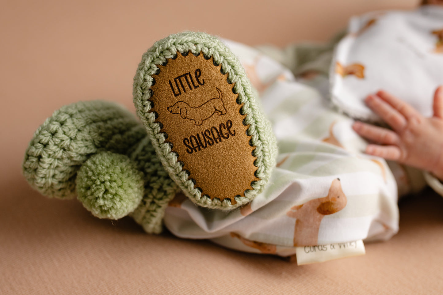 New baby Little sausage booties collection