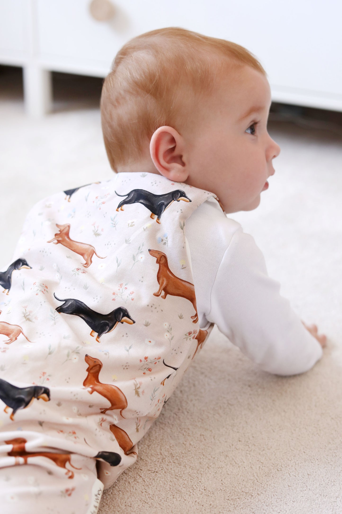Florence sausage dog Romper