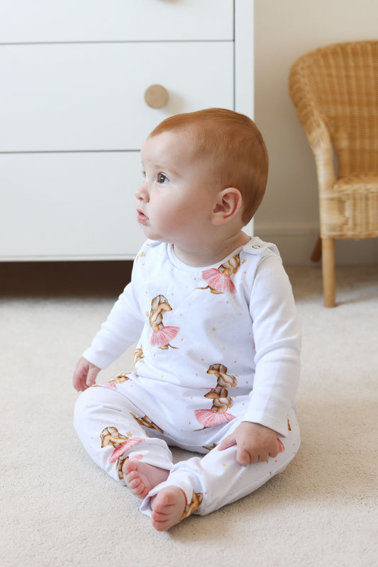 Freya ballerina Sausage dog Romper