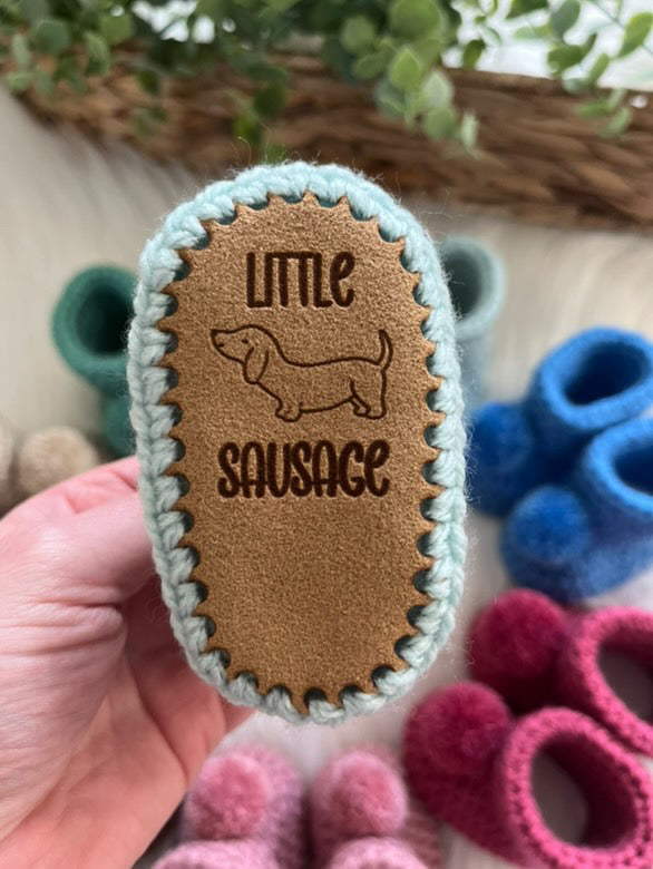 Little sausage booties