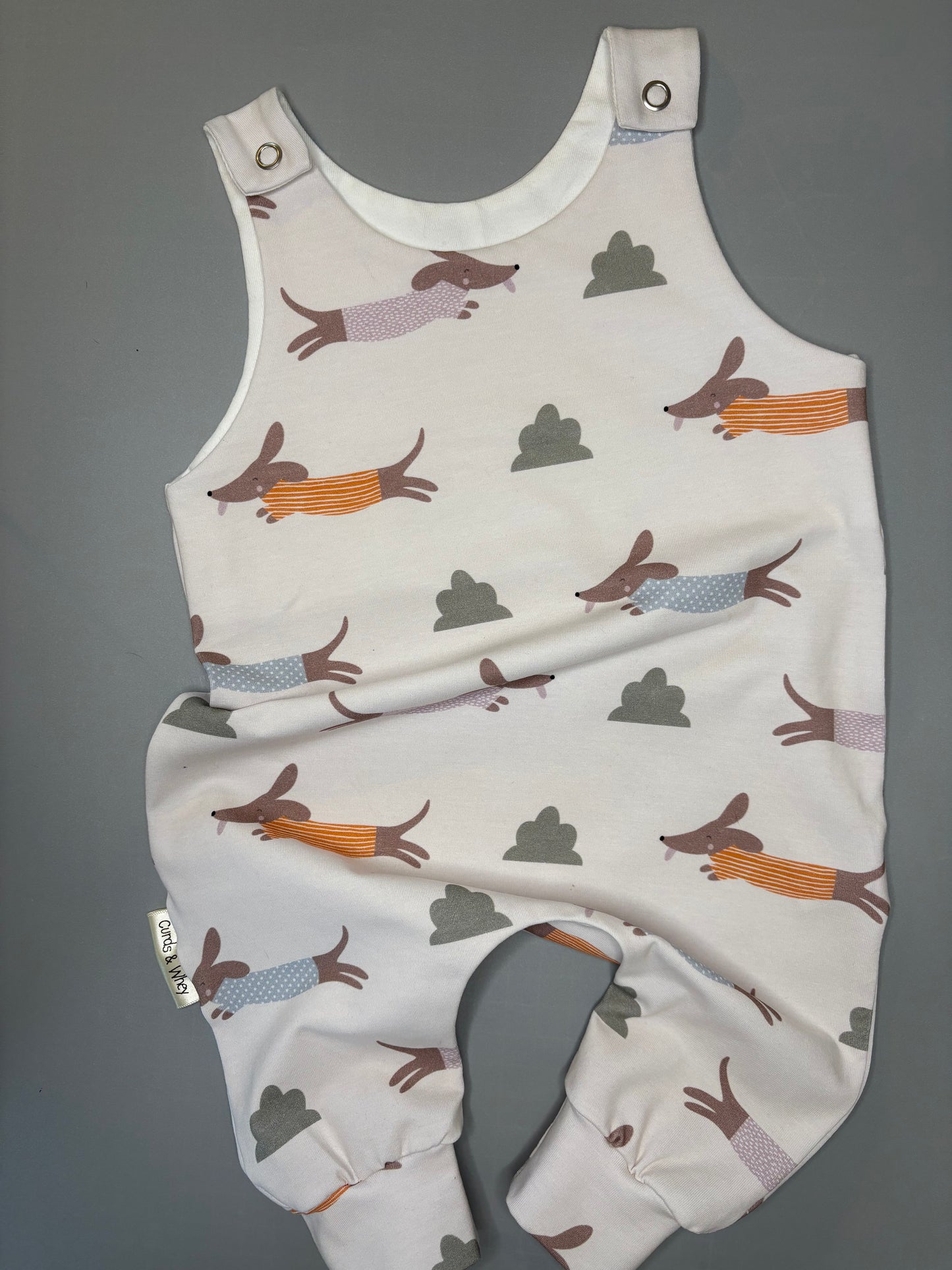 Spring sausage baby romper