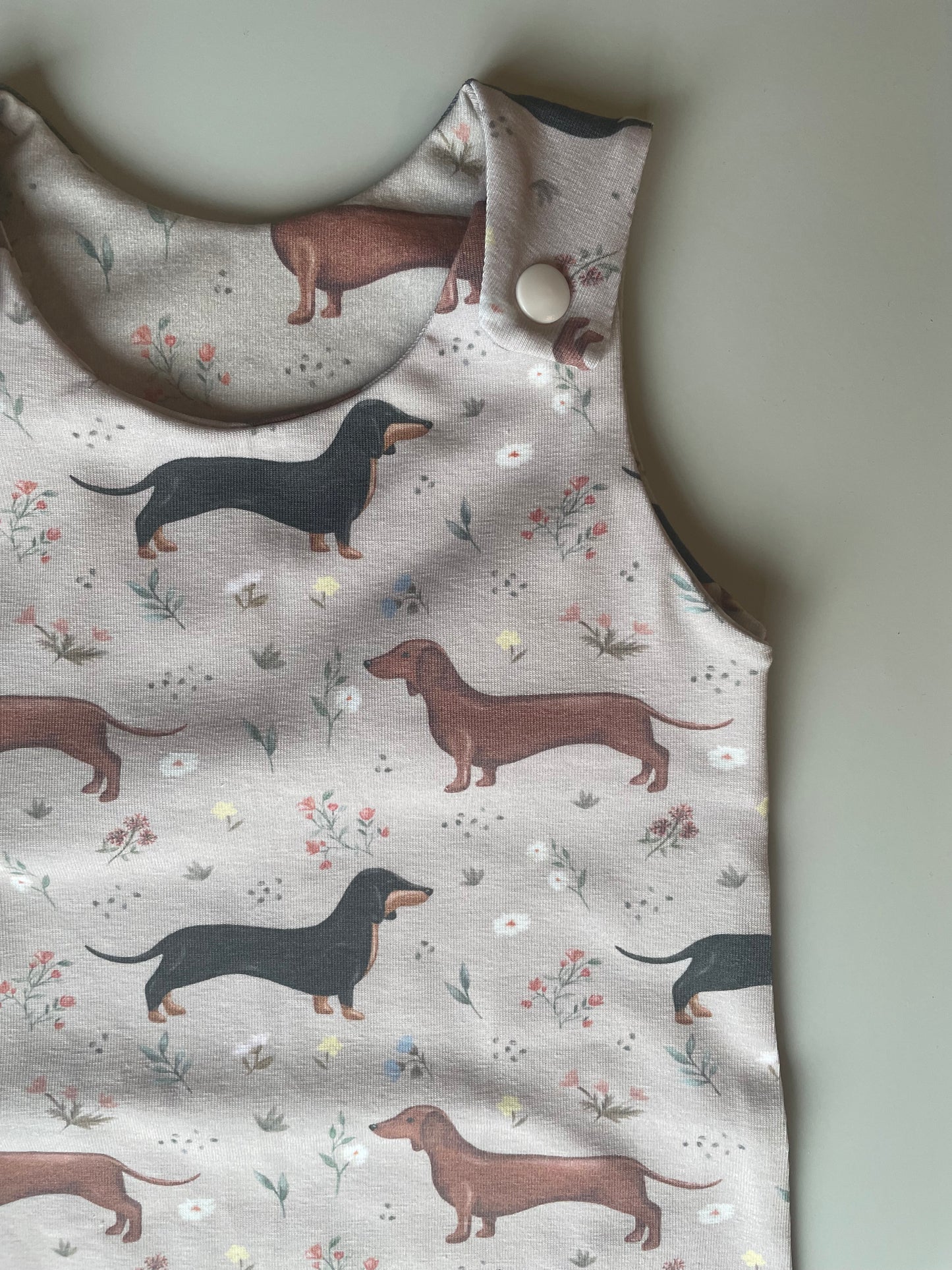 Florence sausage dog Romper