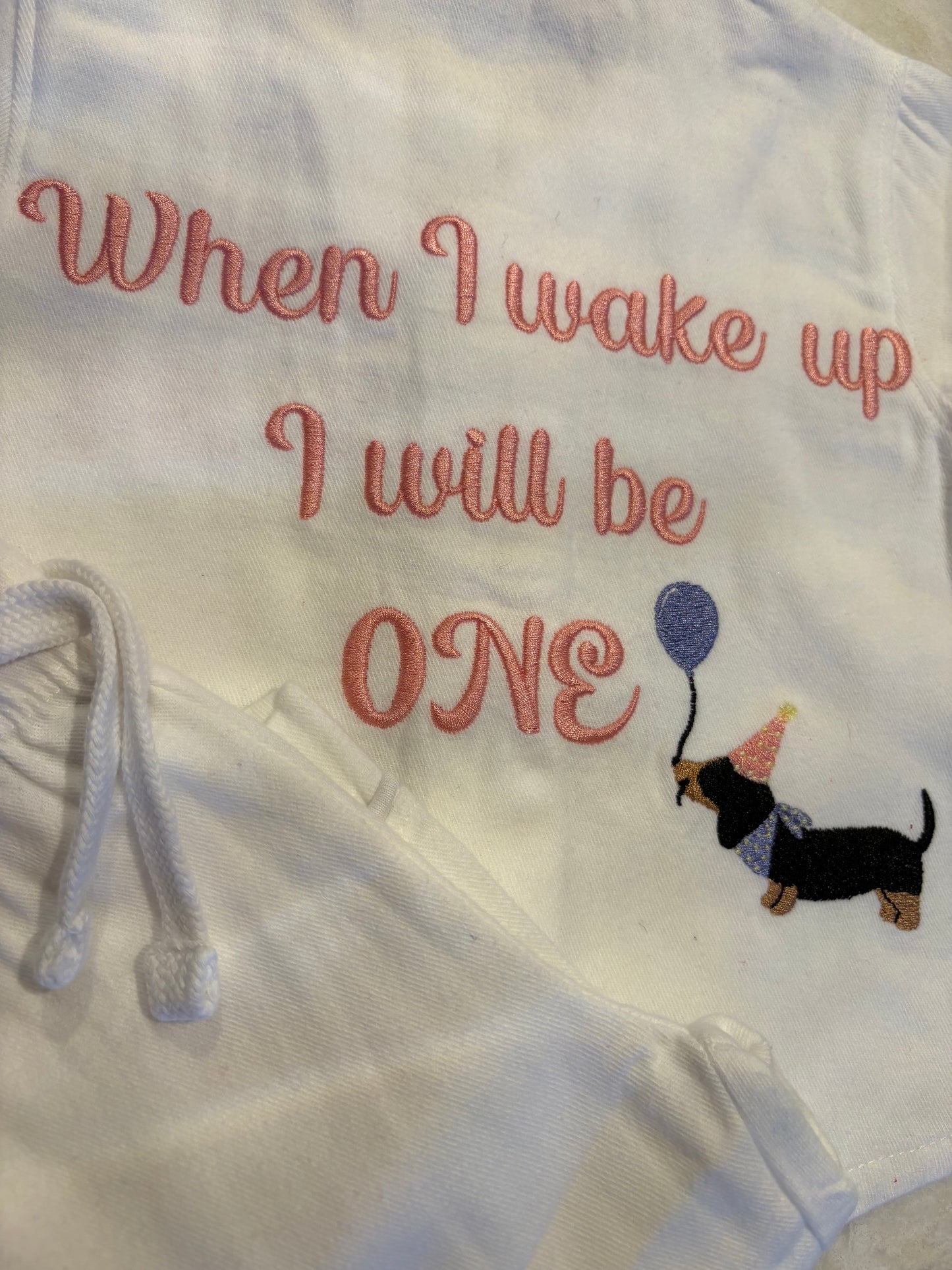 Embroidered Birthday Pawjamas