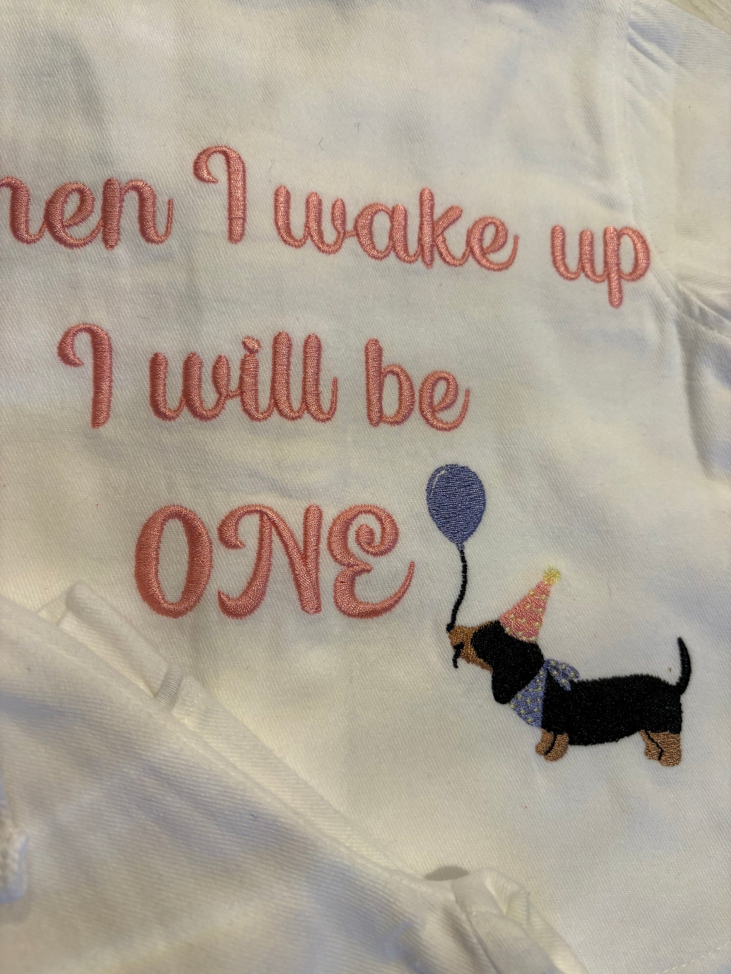 Embroidered Birthday Pawjamas