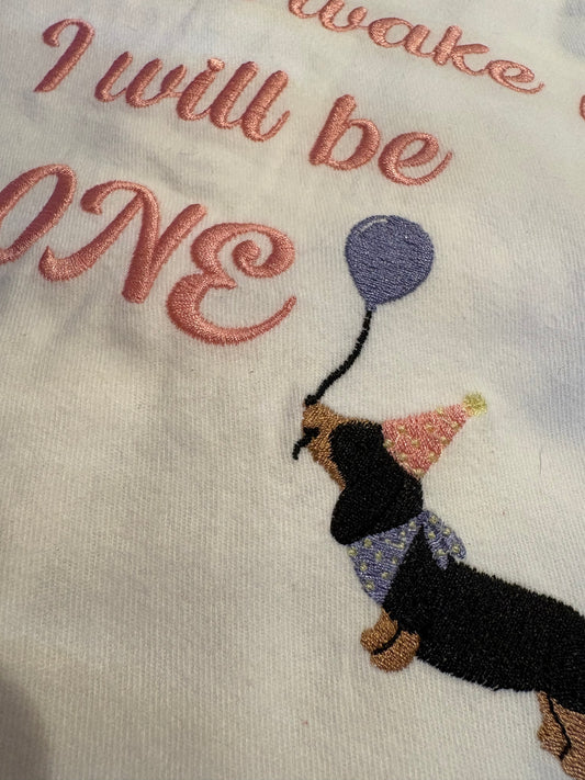 Embroidered Birthday Pawjamas