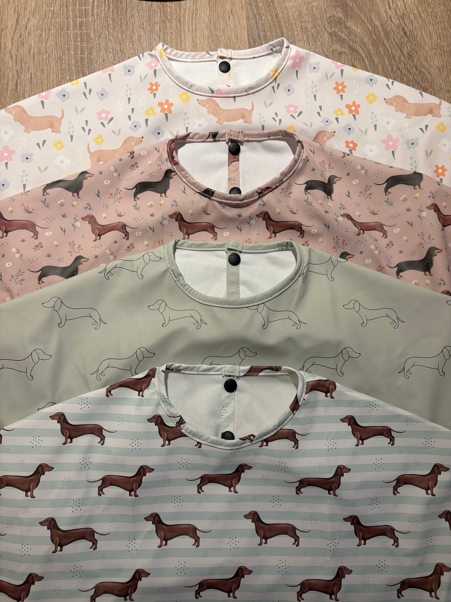 Coverall weaning bib