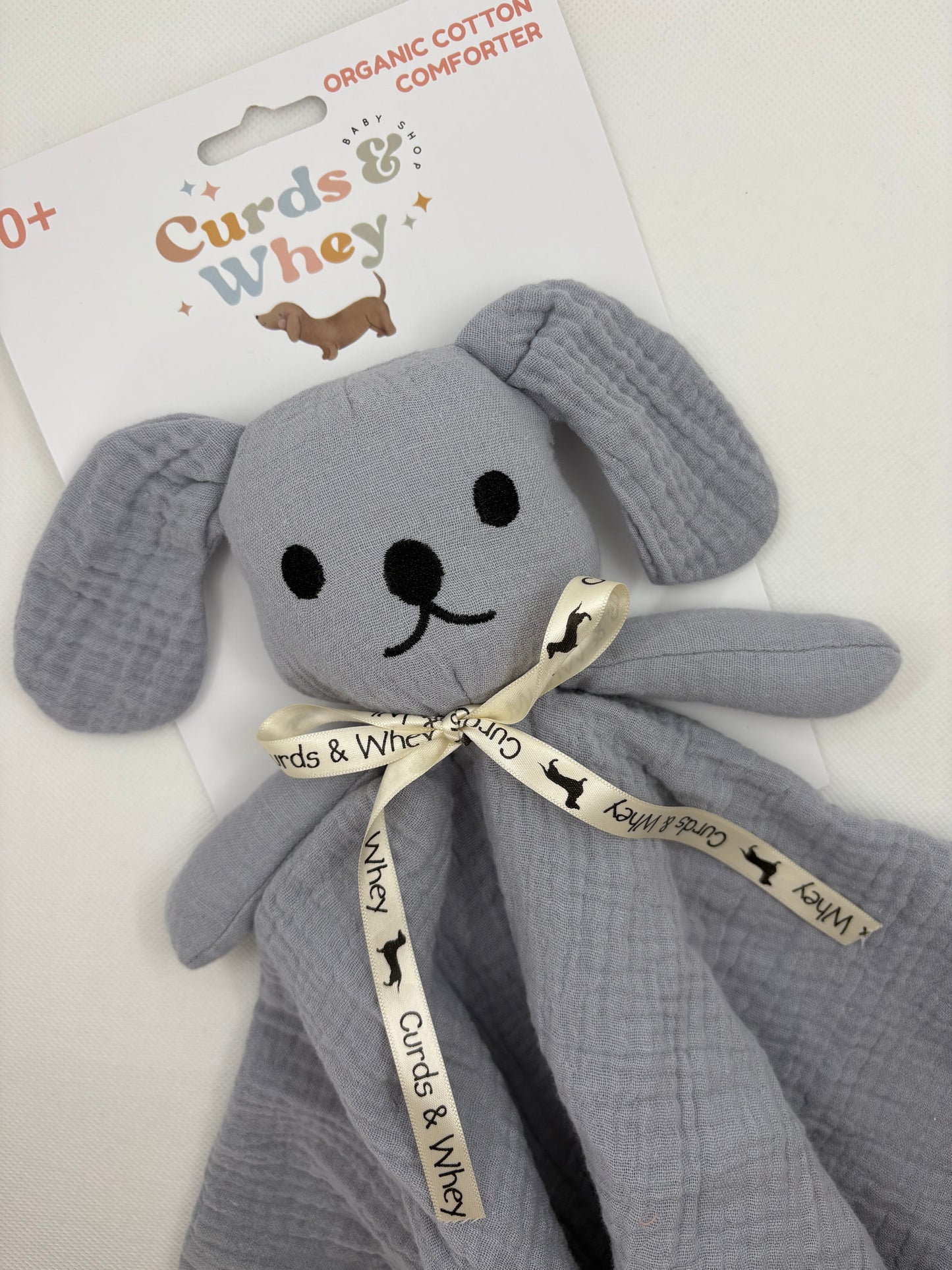 Puppy muslin comforter