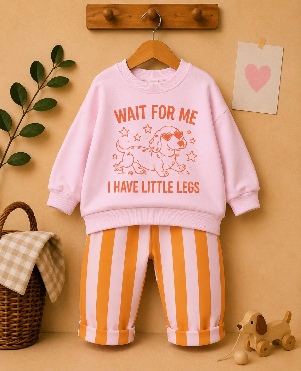 STRIPE JEANS AND SWEATER SETS