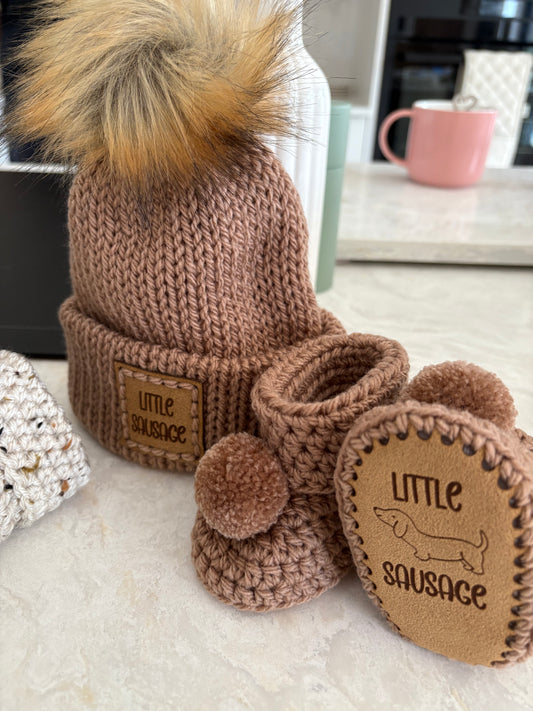 Little Sausage bobble hat