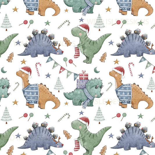 Christmas dino