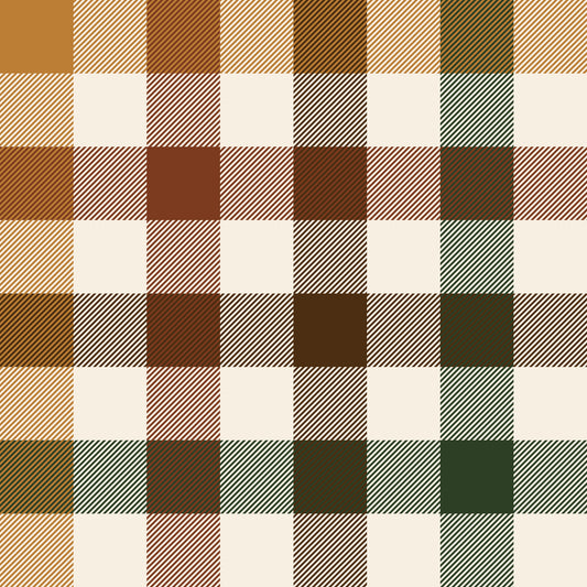 AUTUMN PLAID  JEANS