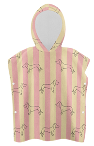 Swimming Sausage poncho towel