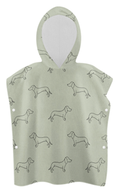 Swimming Sausage poncho towel